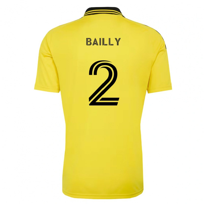Danxen Mann Eric Bailly #2 Gul Svart Hjemmetrøye Drakt Trøye 2026/27 Skjorter T-Skjorte