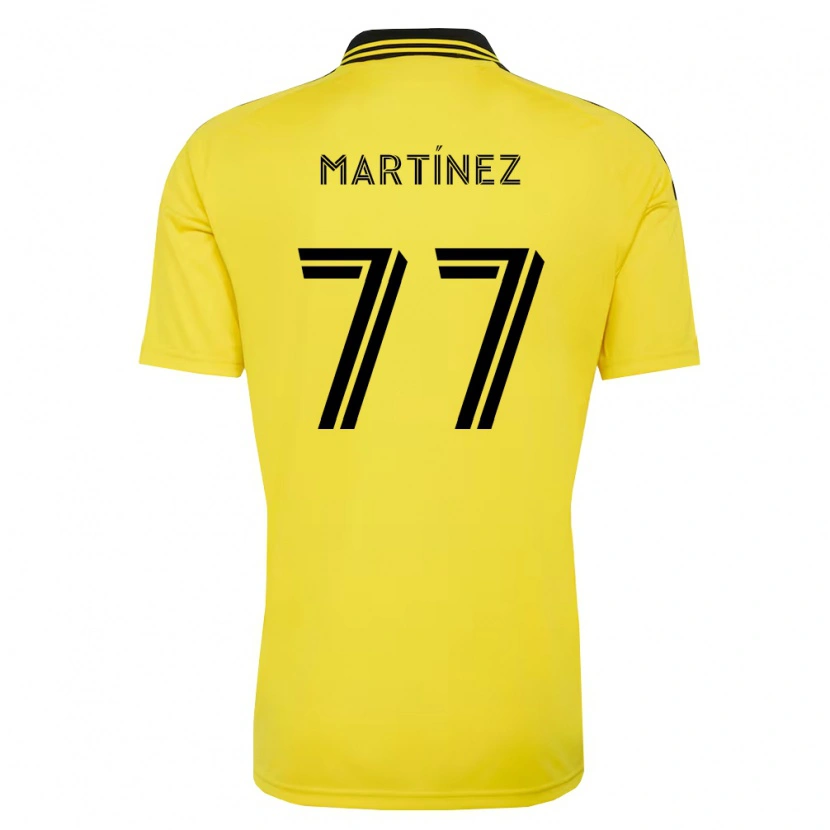 Danxen Mann Josef Martínez #77 Gul Svart Hjemmetrøye Drakt Trøye 2026/27 Skjorter T-Skjorte