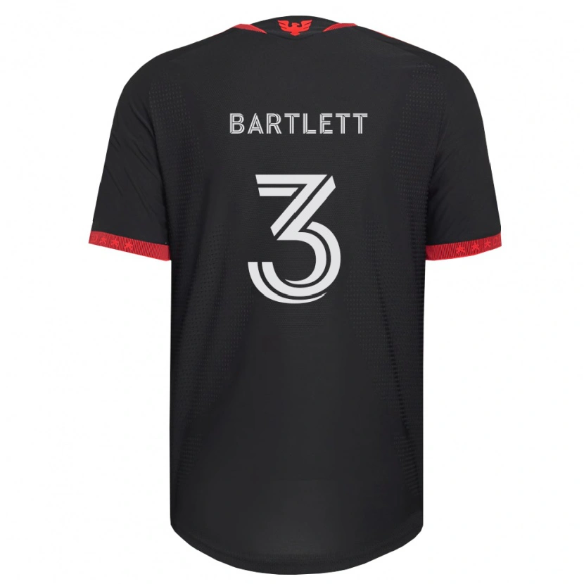 Danxen Mann Lucas Bartlett #3 Svart Hvit Rød Hjemmetrøye Drakt Trøye 2026/27 Skjorter T-Skjorte
