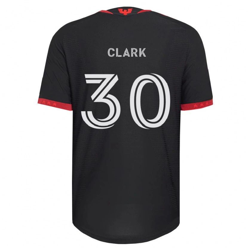 Danxen Mann Caden Clark #30 Svart Hvit Rød Hjemmetrøye Drakt Trøye 2026/27 Skjorter T-Skjorte