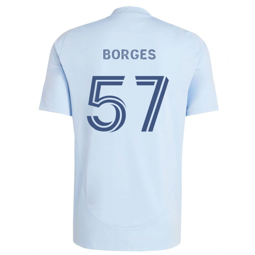 Danxen Mann Diego Borges #57 Lyseblå Lysegrå Hjemmetrøye Drakt Trøye 2026/27 Skjorter T-Skjorte