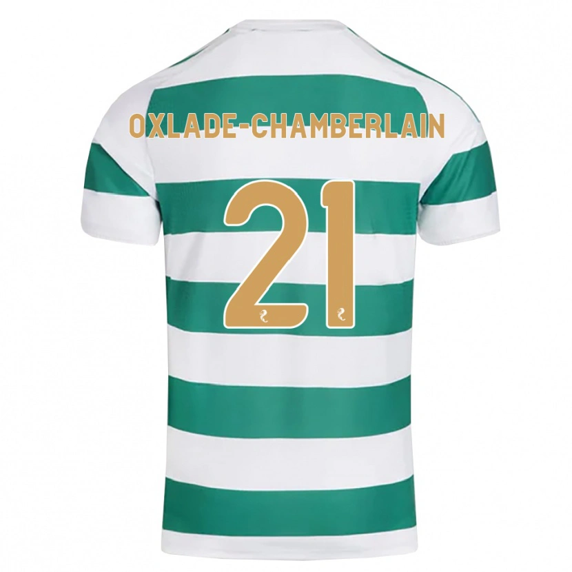 Danxen Mann Alex Oxlade-Chamberlain #21 Mørk Cyan Hvit Hjemmetrøye Drakt Trøye 2026/27 Skjorter T-Skjorte