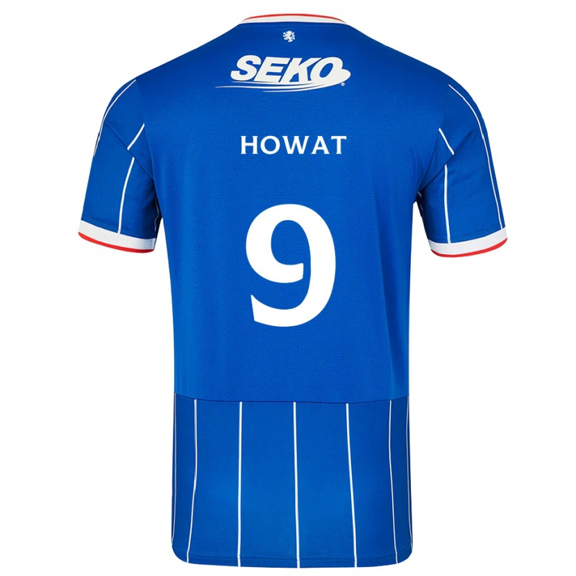 Danxen Mann Kirsty Howat #9 Rød Blå Hvit Hjemmetrøye Drakt Trøye 2026/27 Skjorter T-Skjorte