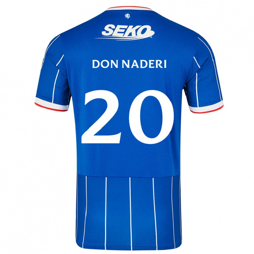 Danxen Mann Ryan Naderi #20 Rød Blå Hvit Hjemmetrøye Drakt Trøye 2026/27 Skjorter T-Skjorte