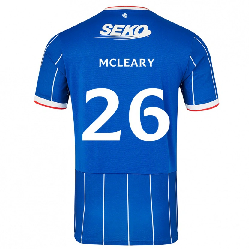 Danxen Mann Jodi Mcleary #26 Rød Blå Hvit Hjemmetrøye Drakt Trøye 2026/27 Skjorter T-Skjorte