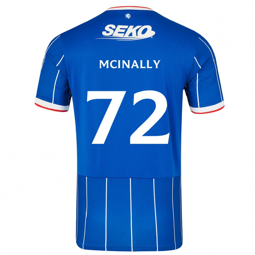 Danxen Mann Darren Mcinally #72 Rød Blå Hvit Hjemmetrøye Drakt Trøye 2026/27 Skjorter T-Skjorte