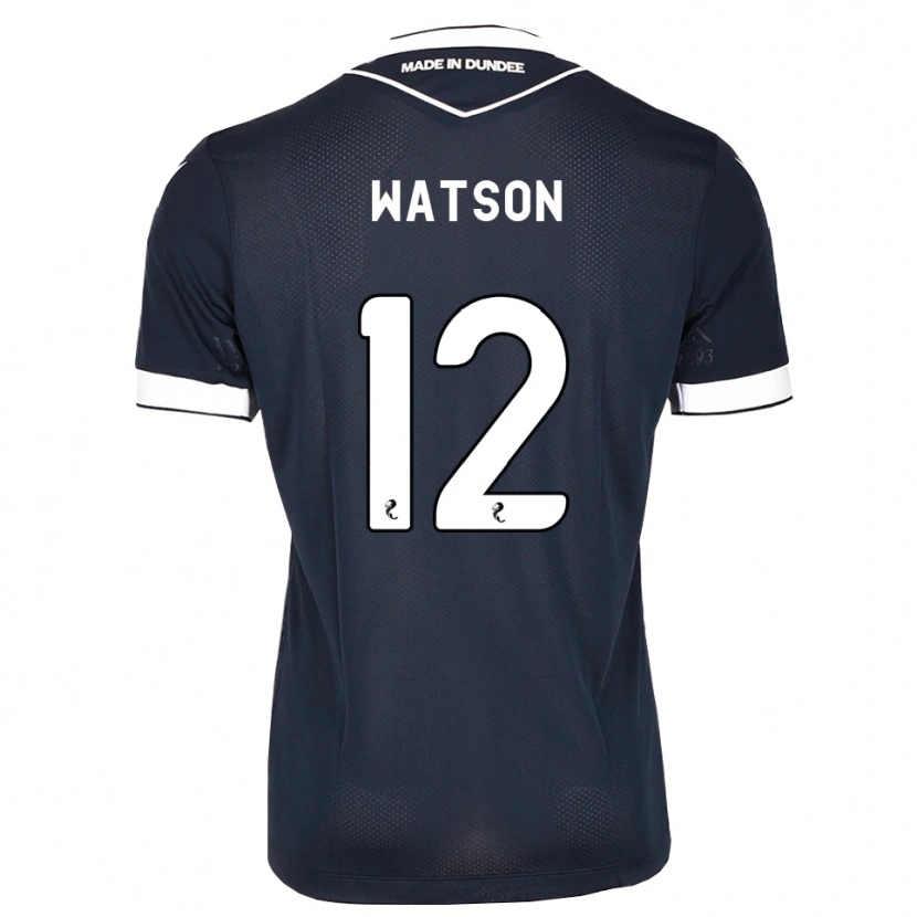 Danxen Mann Johnny Watson #12 Midnattsblå Hvit Hjemmetrøye Drakt Trøye 2026/27 Skjorter T-Skjorte