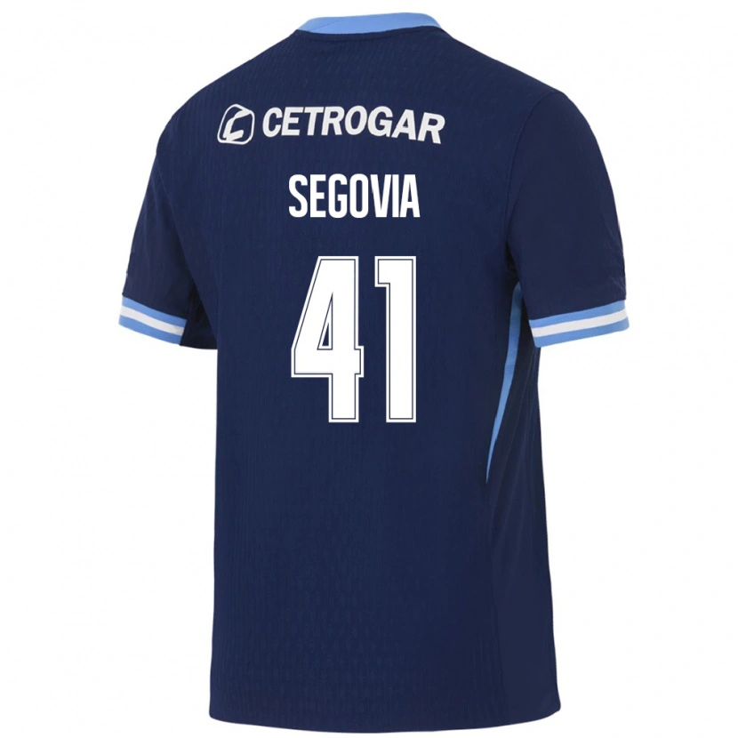 Danxen Mann Imanol Segovia #41 Kongelig Blå Lyseblå Hvit Bortetrøye Drakt Trøye 2026/27 Skjorter T-Skjorte