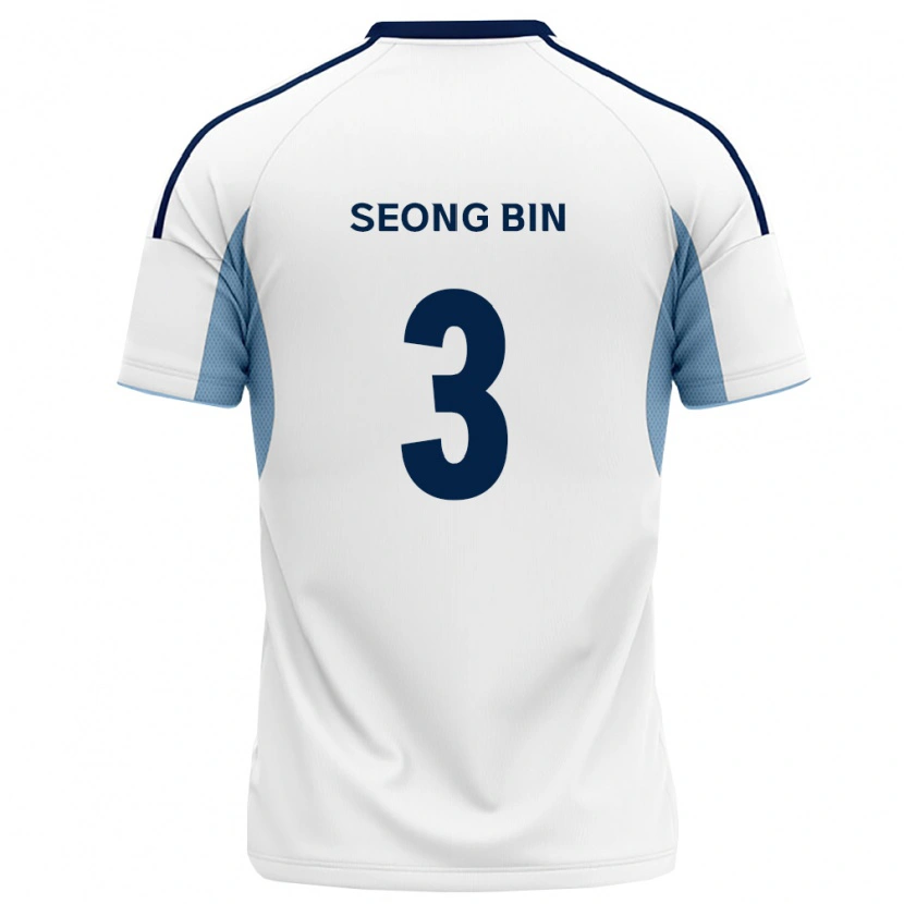 Danxen Mann Seong-Bin Jung #3 Kongelig Blå Hvit Bortetrøye Drakt Trøye 2026/27 Skjorter T-Skjorte
