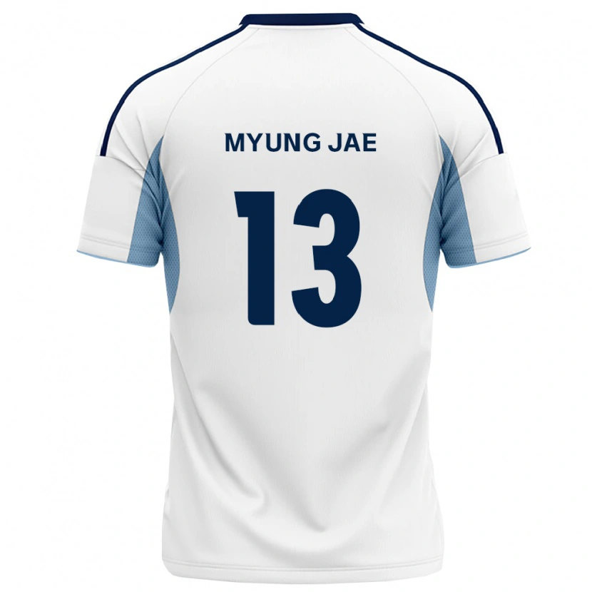 Danxen Mann Myung-Jae Lee #13 Kongelig Blå Hvit Bortetrøye Drakt Trøye 2026/27 Skjorter T-Skjorte