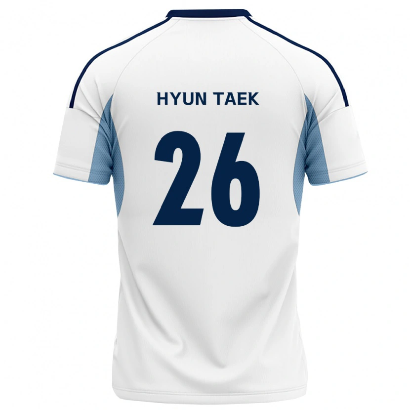 Danxen Mann Hyun-Taek Cho #26 Kongelig Blå Hvit Bortetrøye Drakt Trøye 2026/27 Skjorter T-Skjorte
