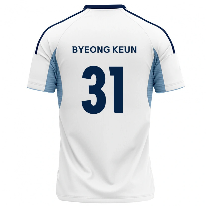 Danxen Mann Byeong-Keun Hwang #31 Kongelig Blå Hvit Bortetrøye Drakt Trøye 2026/27 Skjorter T-Skjorte