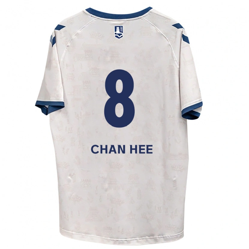 Danxen Mann Chan-Hee Han #8 Kongelig Blå Hvit Bortetrøye Drakt Trøye 2026/27 Skjorter T-Skjorte