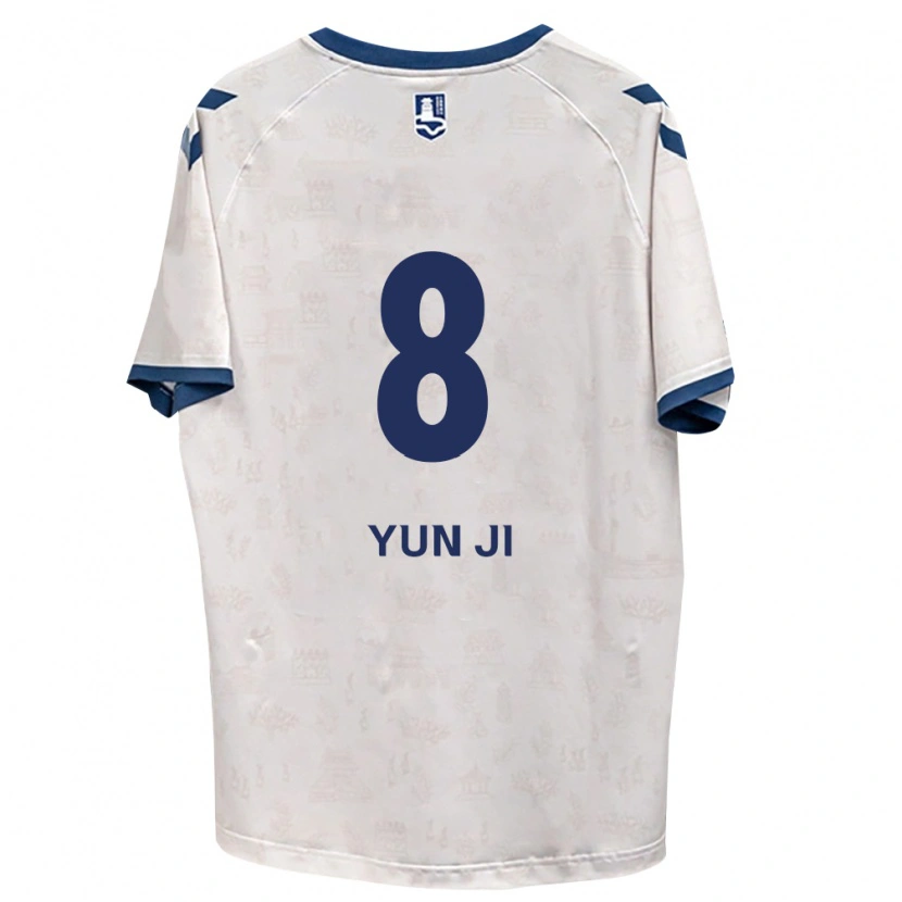 Danxen Mann Yun-Ji Kim #8 Kongelig Blå Hvit Bortetrøye Drakt Trøye 2026/27 Skjorter T-Skjorte