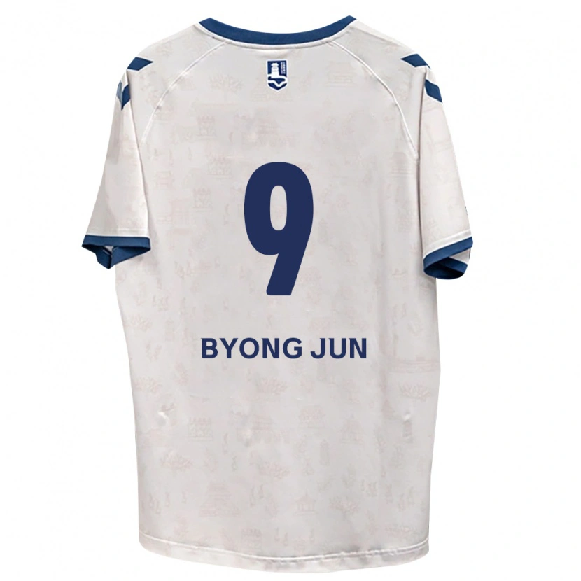 Danxen Mann Byong-Jun An #9 Kongelig Blå Hvit Bortetrøye Drakt Trøye 2026/27 Skjorter T-Skjorte