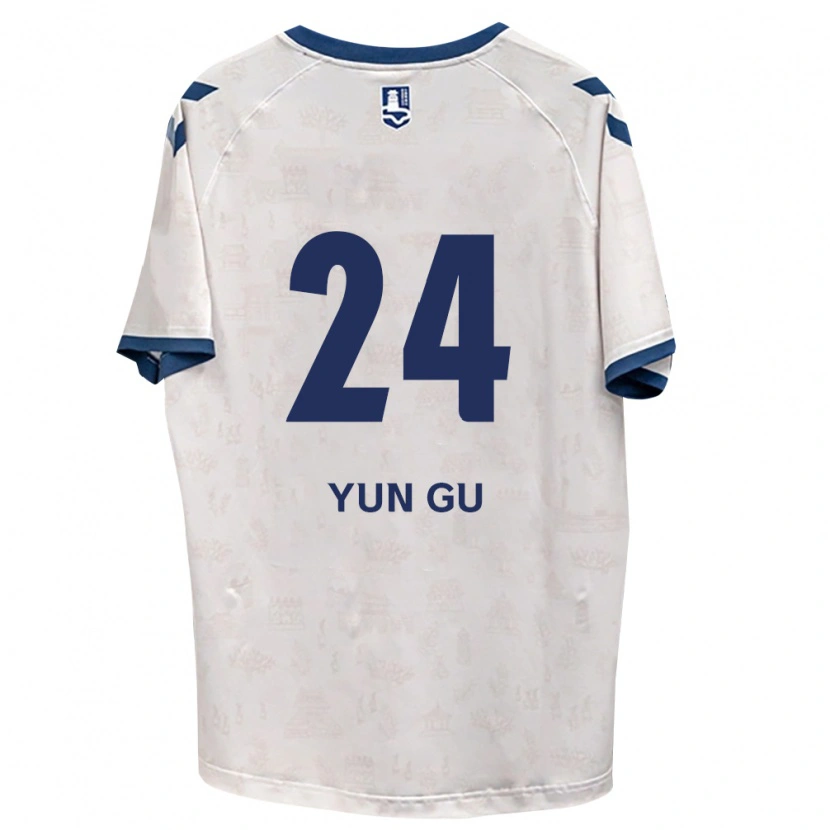 Danxen Mann Yun-Gu Gang #24 Kongelig Blå Hvit Bortetrøye Drakt Trøye 2026/27 Skjorter T-Skjorte