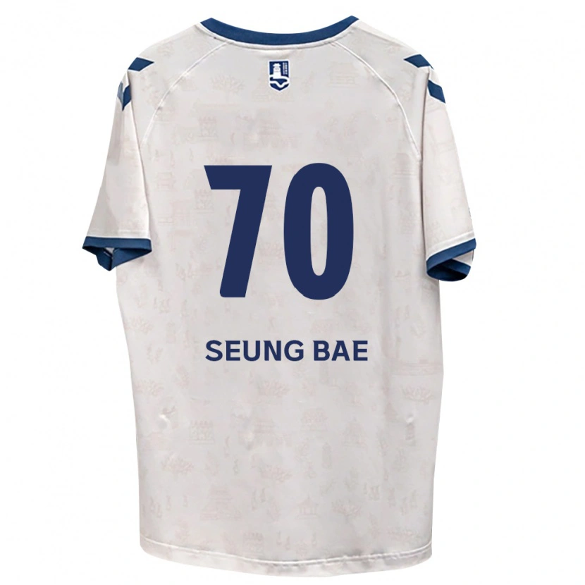 Danxen Mann Seung-Bae Jung #70 Kongelig Blå Hvit Bortetrøye Drakt Trøye 2026/27 Skjorter T-Skjorte