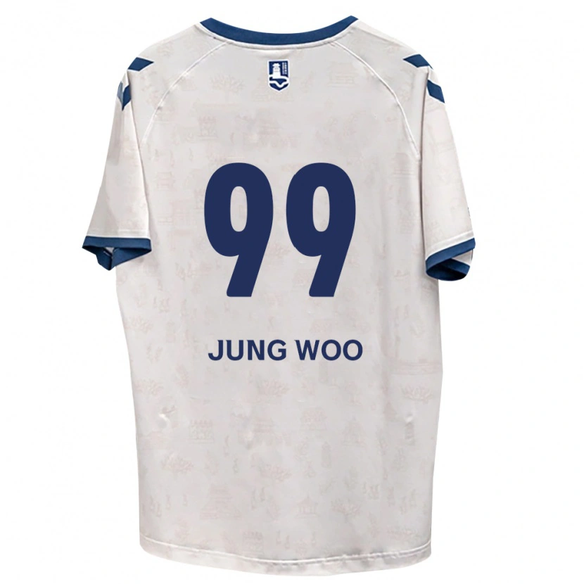 Danxen Mann Jung-Woo Ha #99 Kongelig Blå Hvit Bortetrøye Drakt Trøye 2026/27 Skjorter T-Skjorte