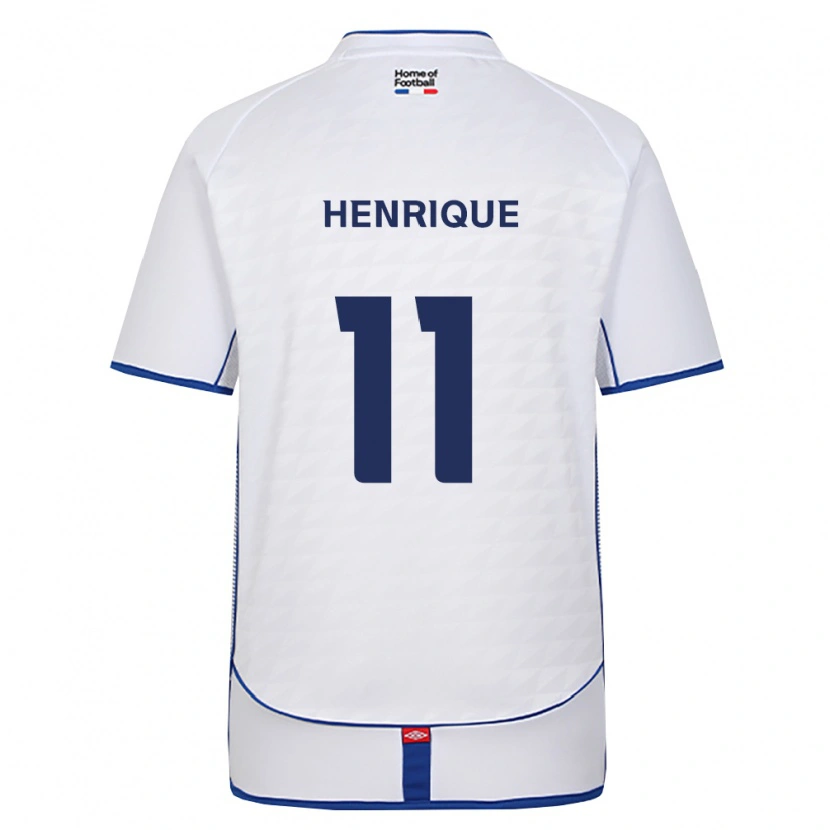 Danxen Mann Paulo Henrique #11 Svart Hvit Rød Bortetrøye Drakt Trøye 2026/27 Skjorter T-Skjorte