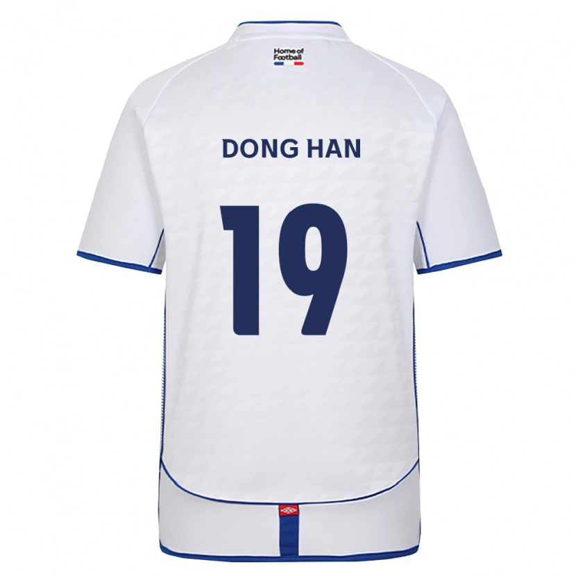 Danxen Mann Dong-Han Seo #19 Svart Hvit Rød Bortetrøye Drakt Trøye 2026/27 Skjorter T-Skjorte