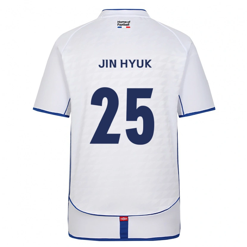 Danxen Mann Jin-Hyuk Lee #25 Svart Hvit Rød Bortetrøye Drakt Trøye 2026/27 Skjorter T-Skjorte