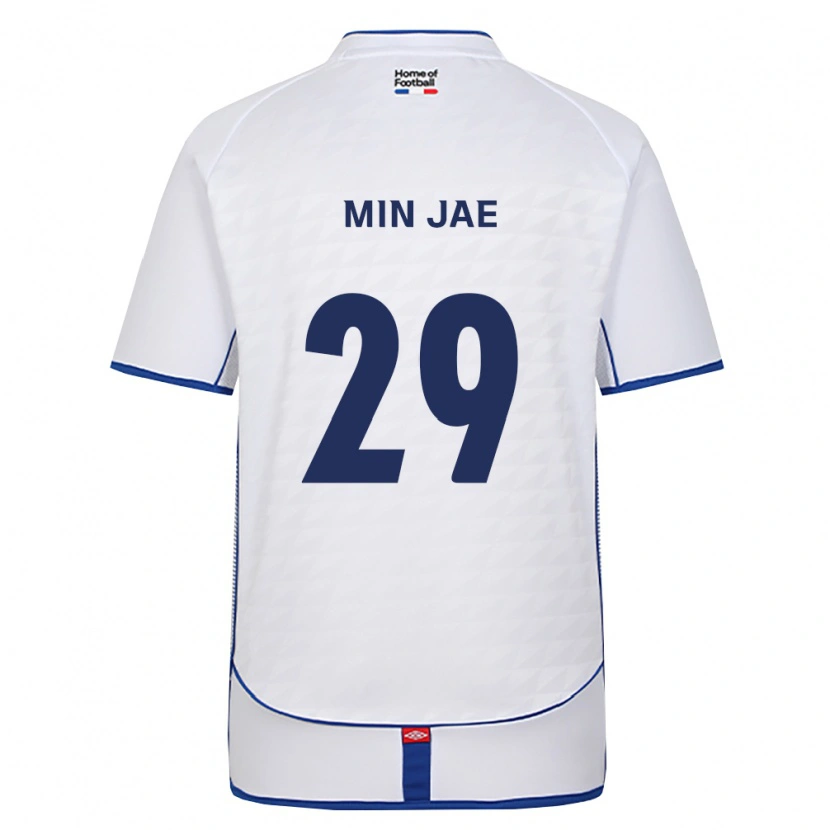 Danxen Mann Min-Jae Kim #29 Svart Hvit Rød Bortetrøye Drakt Trøye 2026/27 Skjorter T-Skjorte