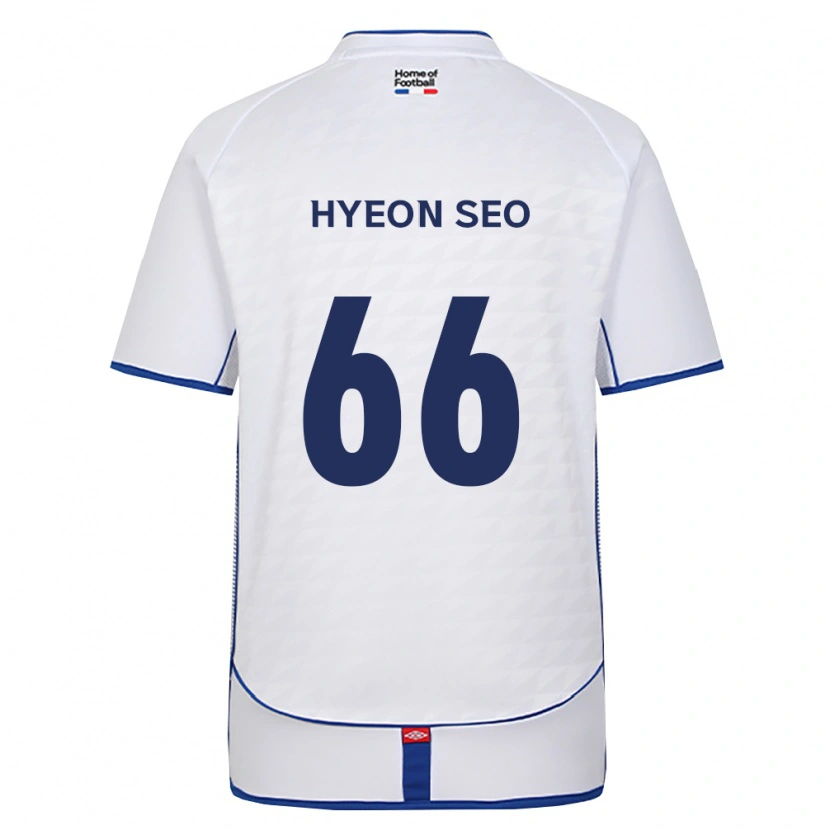 Danxen Mann Hyeon-Seo Han #66 Svart Hvit Rød Bortetrøye Drakt Trøye 2026/27 Skjorter T-Skjorte