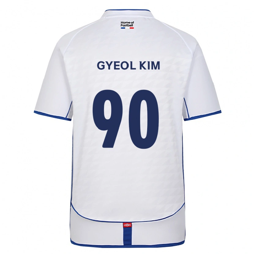 Danxen Mann Gyeol Kim #90 Svart Hvit Rød Bortetrøye Drakt Trøye 2026/27 Skjorter T-Skjorte