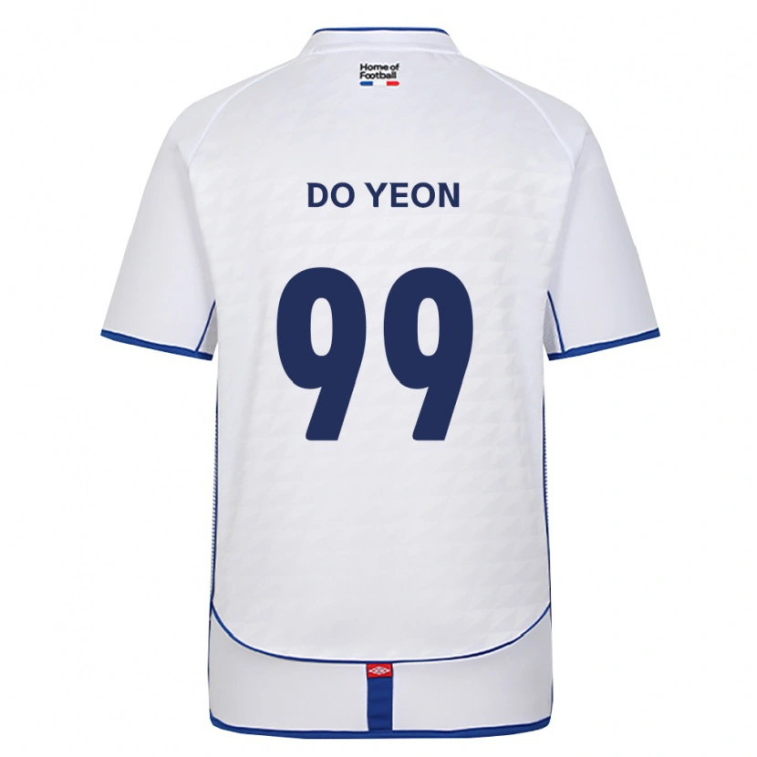 Danxen Mann Do-Yeon Kim #99 Svart Hvit Rød Bortetrøye Drakt Trøye 2026/27 Skjorter T-Skjorte