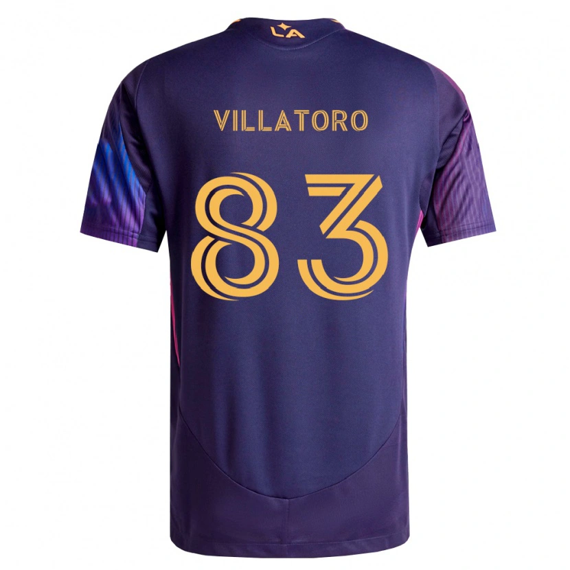 Danxen Mann Angel Villatoro #83 Dyp Lilla Gul Bortetrøye Drakt Trøye 2026/27 Skjorter T-Skjorte