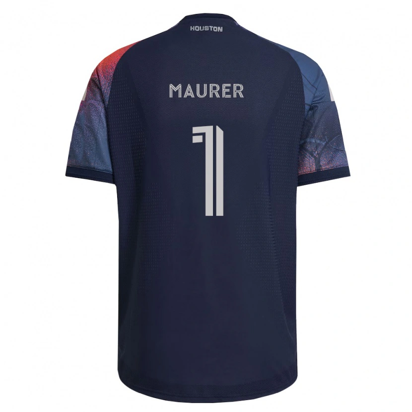 Danxen Mann Jimmy Maurer #1 Dyp Blå Hvit Oransje Bortetrøye Drakt Trøye 2026/27 Skjorter T-Skjorte