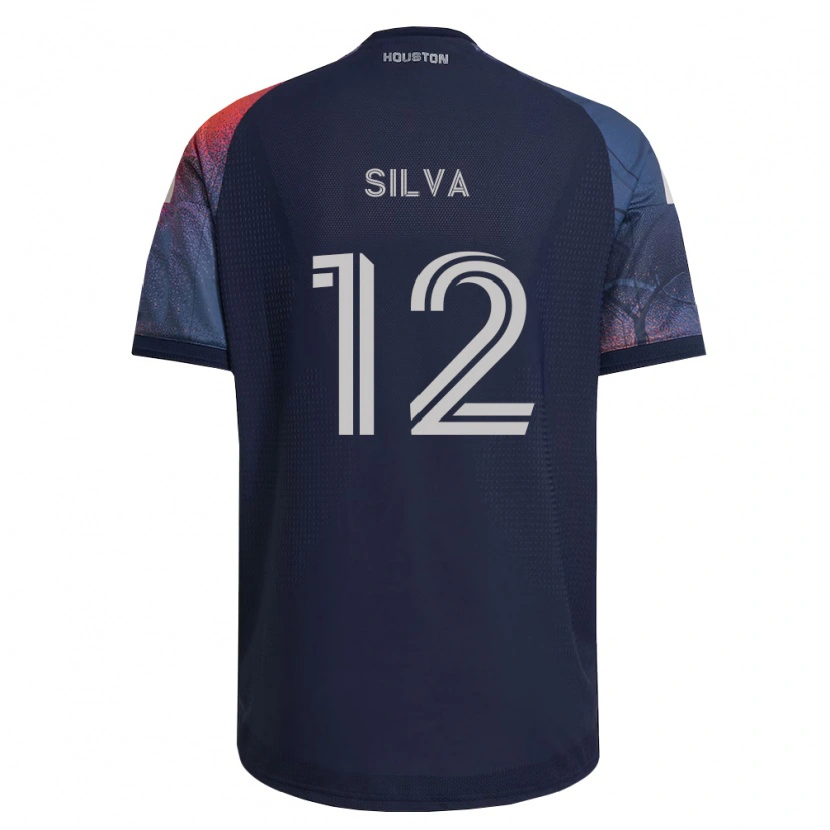 Danxen Mann Vinicius Silva #12 Dyp Blå Hvit Oransje Bortetrøye Drakt Trøye 2026/27 Skjorter T-Skjorte