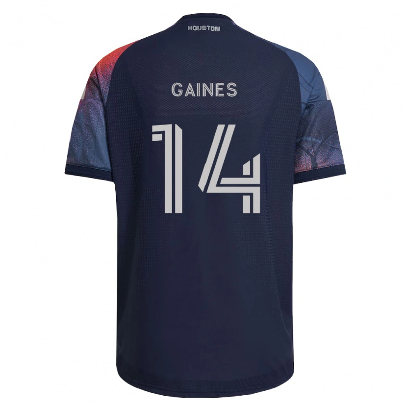 Danxen Mann Mckinze Gaines #14 Dyp Blå Hvit Oransje Bortetrøye Drakt Trøye 2026/27 Skjorter T-Skjorte