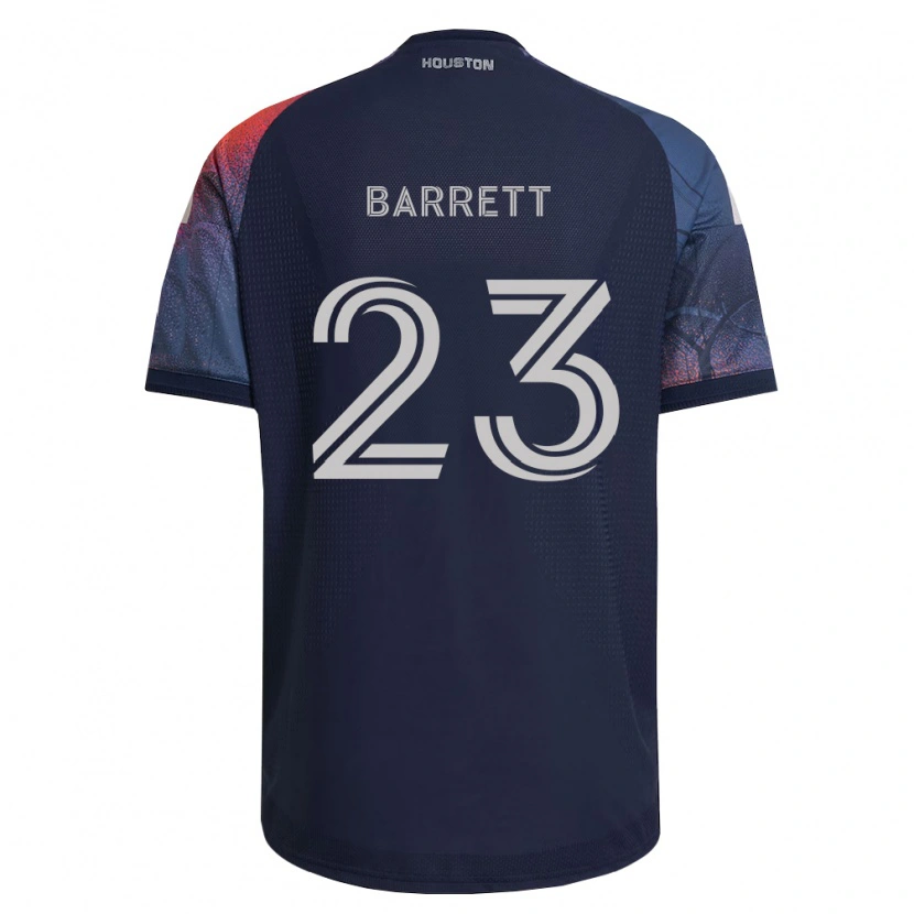 Danxen Mann Daniel Barrett #23 Dyp Blå Hvit Oransje Bortetrøye Drakt Trøye 2026/27 Skjorter T-Skjorte