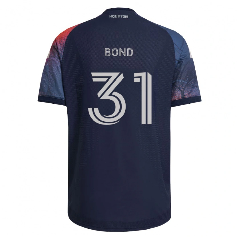 Danxen Mann Jonathan Bond #31 Dyp Blå Hvit Oransje Bortetrøye Drakt Trøye 2026/27 Skjorter T-Skjorte