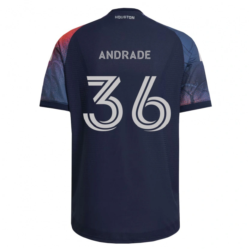 Danxen Mann Felipe Andrade #36 Dyp Blå Hvit Oransje Bortetrøye Drakt Trøye 2026/27 Skjorter T-Skjorte