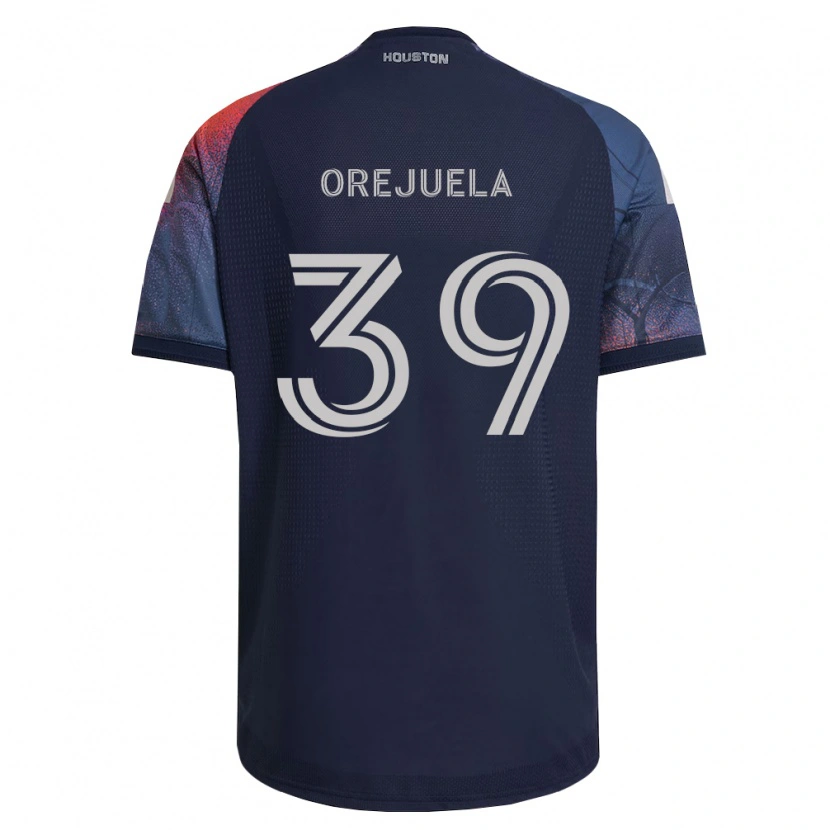 Danxen Mann Jesus Orejuela #39 Dyp Blå Hvit Oransje Bortetrøye Drakt Trøye 2026/27 Skjorter T-Skjorte