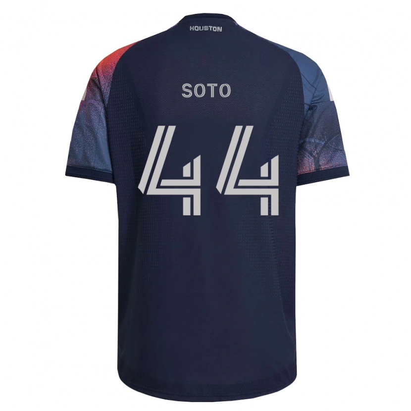 Danxen Mann Ezekiel Soto #44 Dyp Blå Hvit Oransje Bortetrøye Drakt Trøye 2026/27 Skjorter T-Skjorte