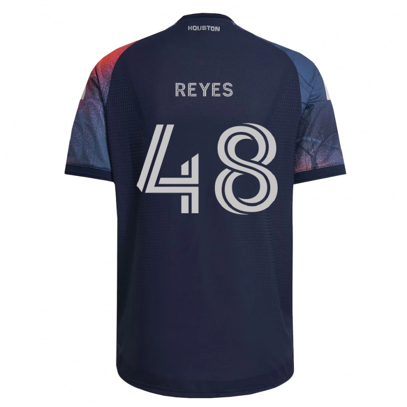 Danxen Mann Dylan Reyes #48 Dyp Blå Hvit Oransje Bortetrøye Drakt Trøye 2026/27 Skjorter T-Skjorte
