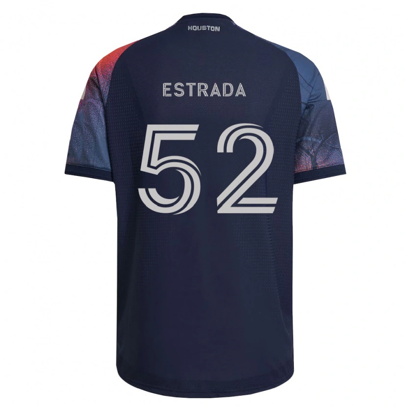 Danxen Mann Jorge Estrada #52 Dyp Blå Hvit Oransje Bortetrøye Drakt Trøye 2026/27 Skjorter T-Skjorte