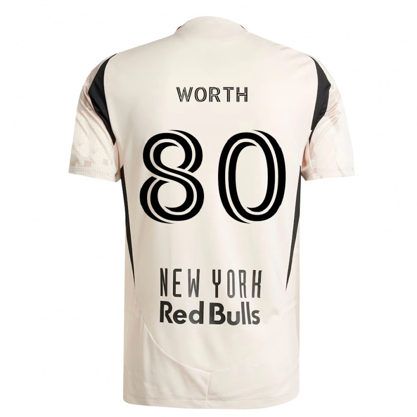 Danxen Mann Nate Worth #80 Off-White Rød Svart Bortetrøye Drakt Trøye 2026/27 Skjorter T-Skjorte