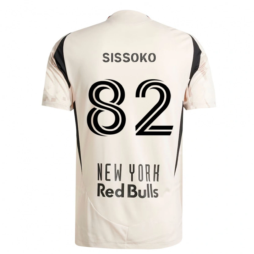Danxen Mann Makan Sissoko #82 Off-White Rød Svart Bortetrøye Drakt Trøye 2026/27 Skjorter T-Skjorte