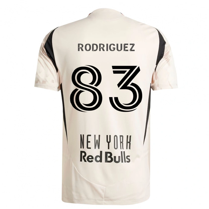 Danxen Mann Benjamin Rodriguez #83 Off-White Rød Svart Bortetrøye Drakt Trøye 2026/27 Skjorter T-Skjorte