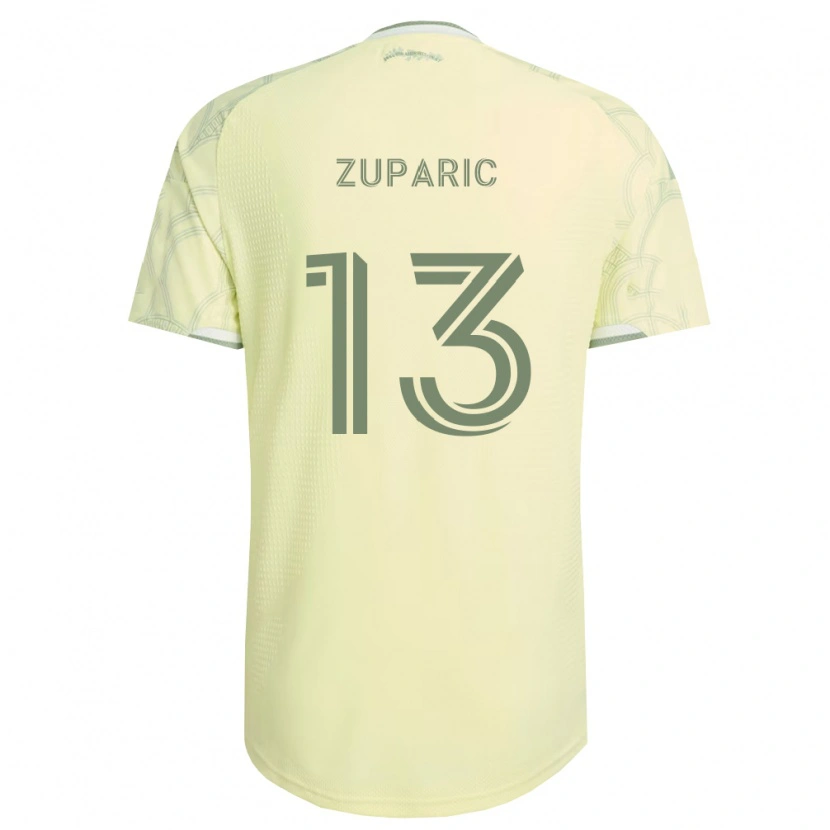 Danxen Mann Dario Zuparic #13 Beige Hvit Bortetrøye Drakt Trøye 2026/27 Skjorter T-Skjorte