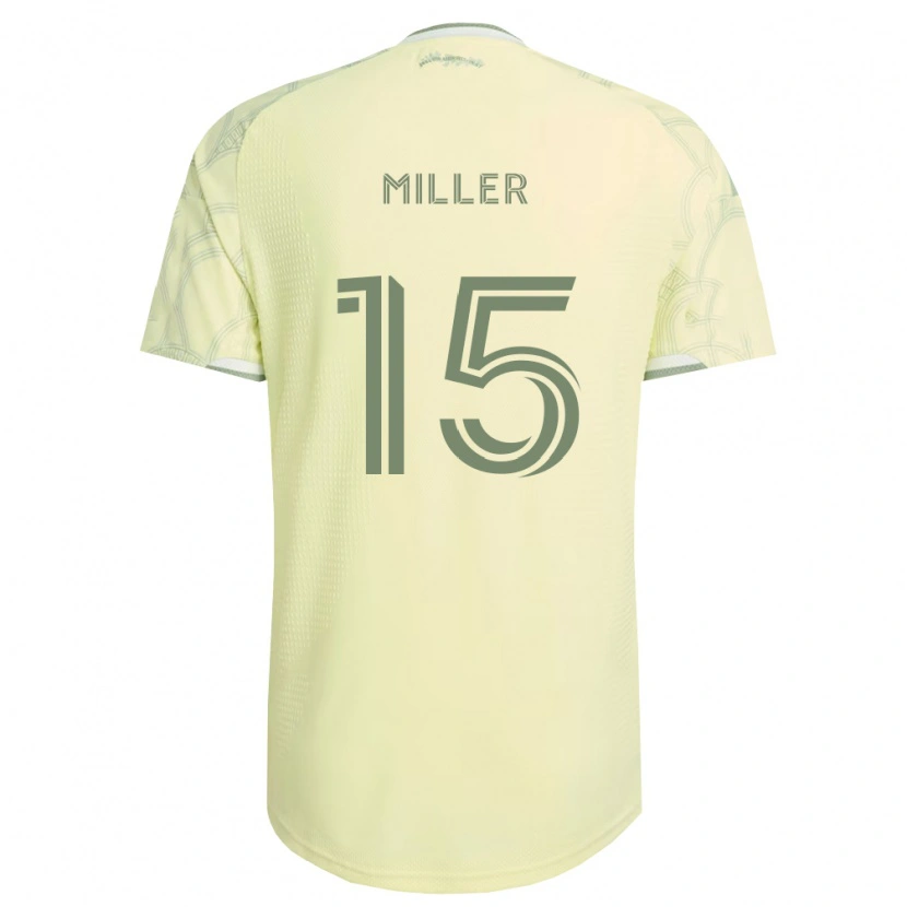 Danxen Mann Eric Miller #15 Beige Hvit Bortetrøye Drakt Trøye 2026/27 Skjorter T-Skjorte