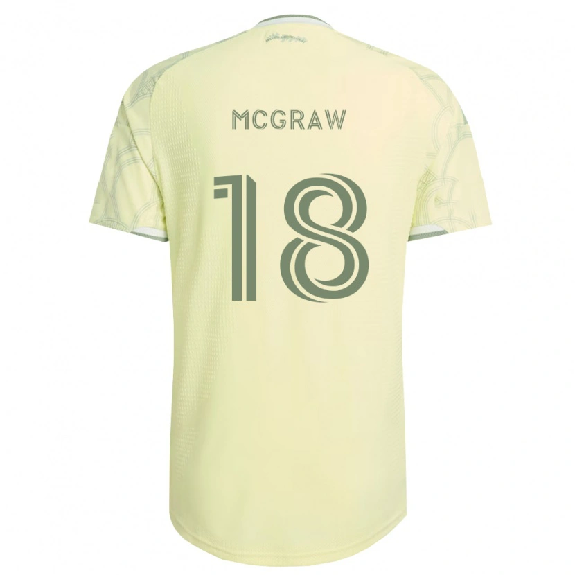 Danxen Mann Zac Mcgraw #18 Beige Hvit Bortetrøye Drakt Trøye 2026/27 Skjorter T-Skjorte