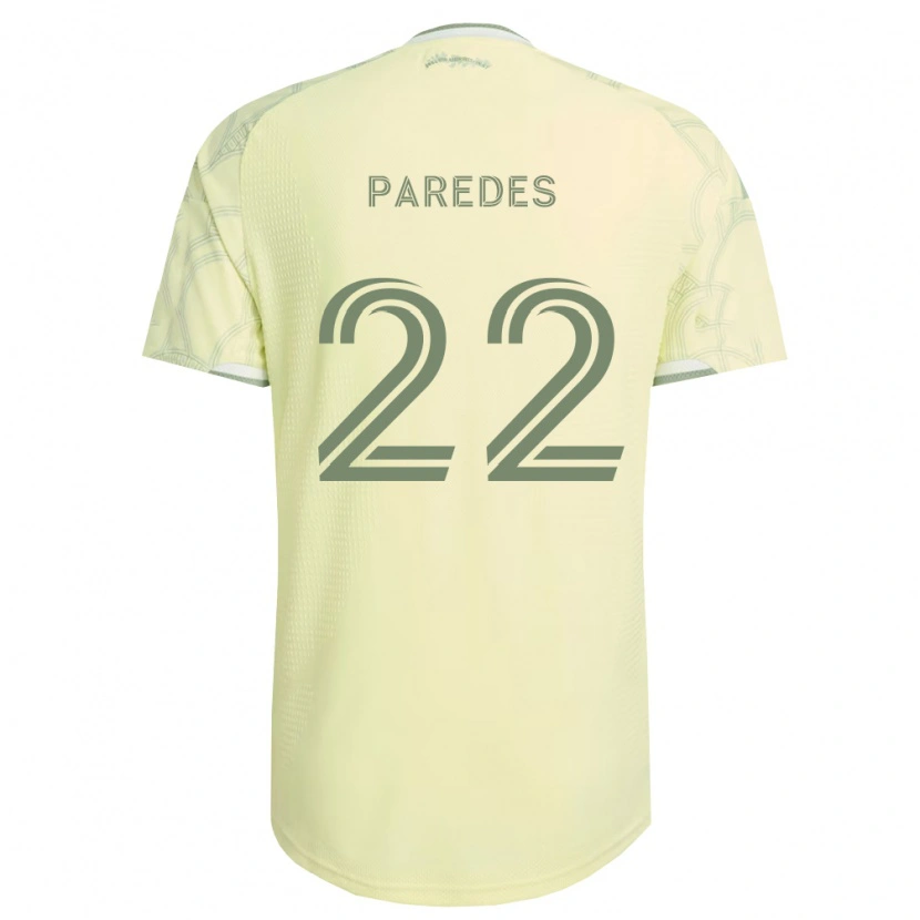 Danxen Mann Cristhian Paredes #22 Beige Hvit Bortetrøye Drakt Trøye 2026/27 Skjorter T-Skjorte