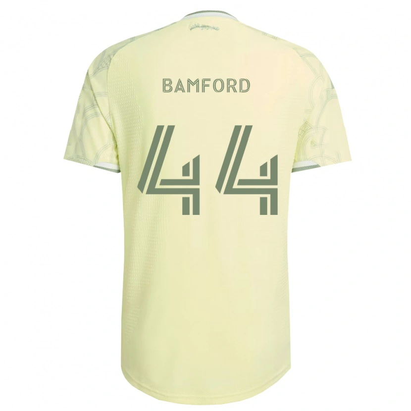 Danxen Mann Alex Bamford #44 Beige Hvit Bortetrøye Drakt Trøye 2026/27 Skjorter T-Skjorte