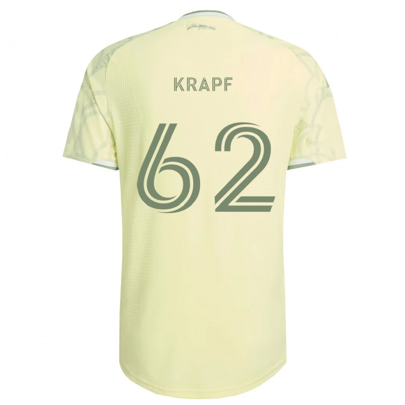Danxen Mann Andrew Krapf #62 Beige Hvit Bortetrøye Drakt Trøye 2026/27 Skjorter T-Skjorte