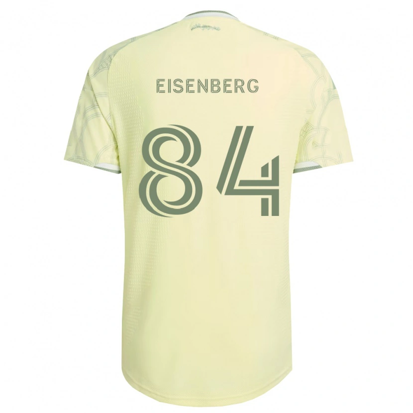 Danxen Mann Max Eisenberg #84 Beige Hvit Bortetrøye Drakt Trøye 2026/27 Skjorter T-Skjorte